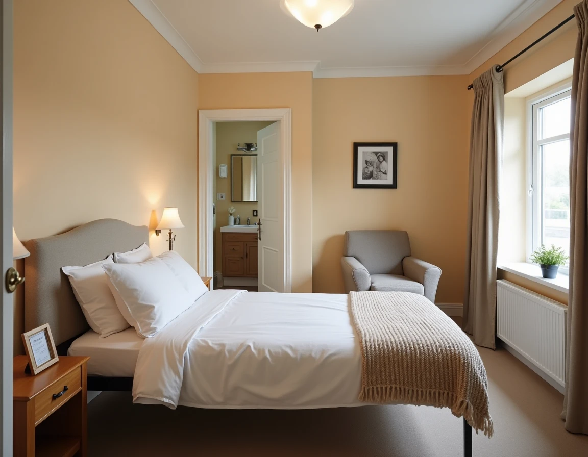 Chambre individuelle confortable et personnalisée dans une maison de retraite de qualité