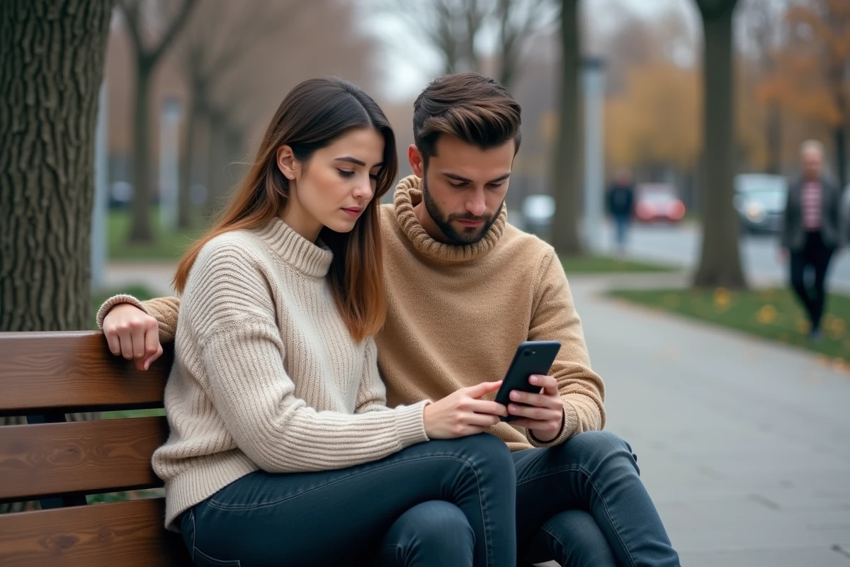 Deux jeunes adultes consultant un site officiel sur l'AAH et les conditions d'éligibilité pour les moins de 25 ans