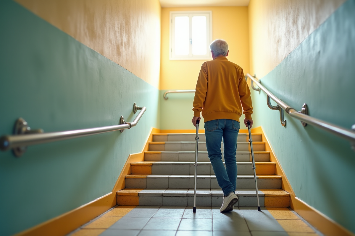 escaliers accessibles